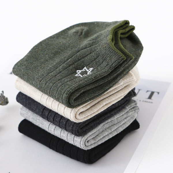 Men's Cotton Ankle Socks 5 Pack