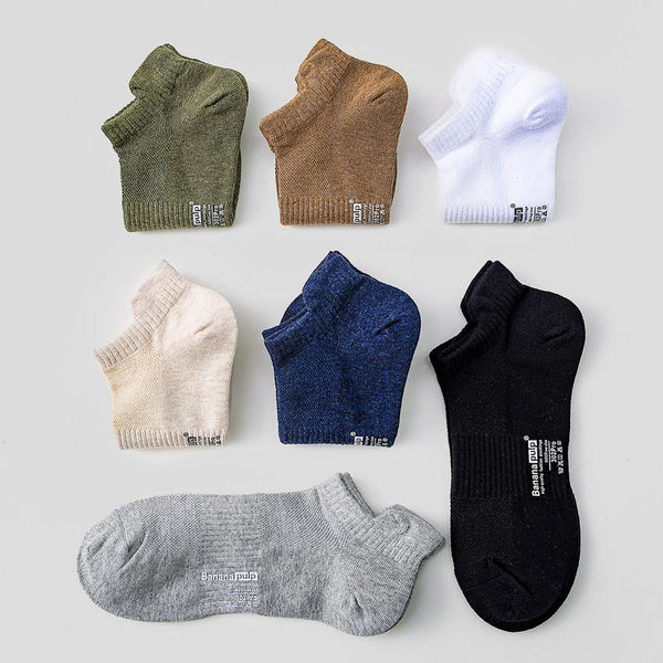 Chalier Men Athletic Socks with Mesh 7 Pack - CHALIER