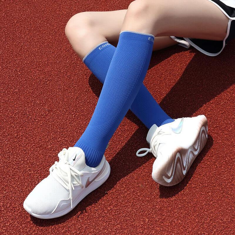 Compression Sports Socks Non-Slip Breathable Basketball Running Socks - CHALIER