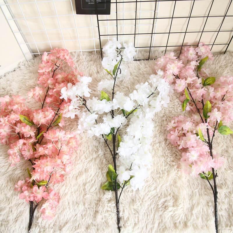 Artificial Flower Artificial Cherry Blossom Indoor Wall Wedding Decoration - CHALIER