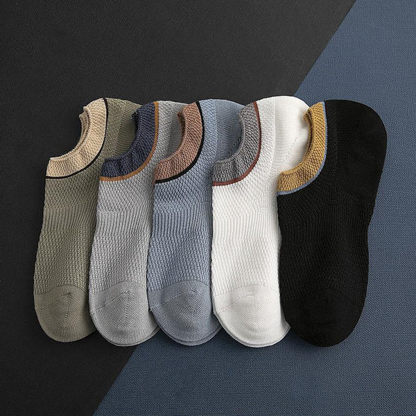 Chalier Men Casual Socks Assorted Colors 5 Pack - CHALIER