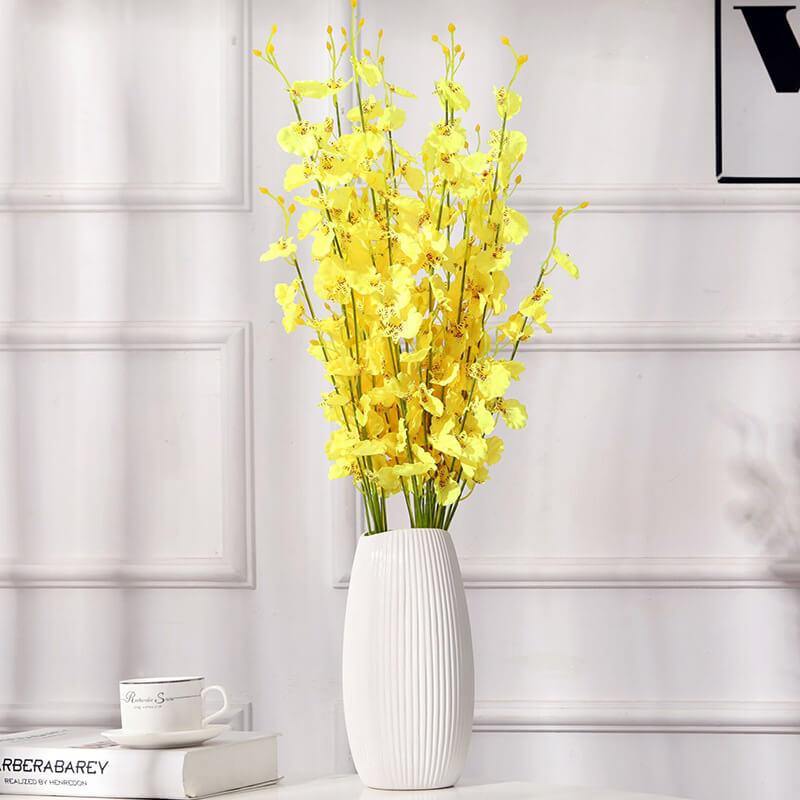 Artificial Phalaenopsis Bouquet Artificial Flower For Home Office Decoration Set 10 Branches - CHALIER