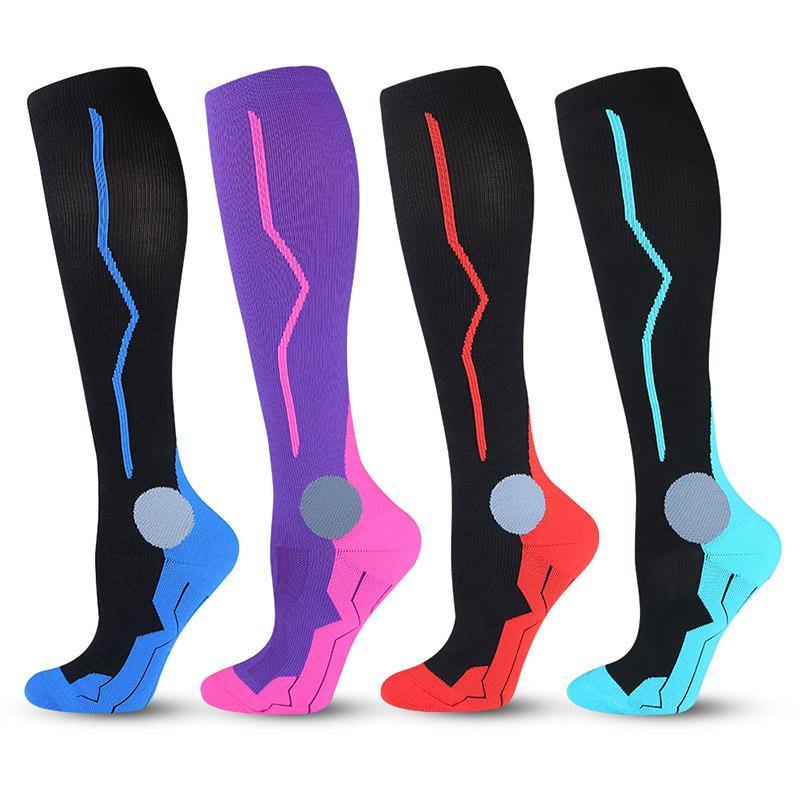 Compression Socks for Men and Women Stretch Sports Gym Socks Unisex Stockings - CHALIER