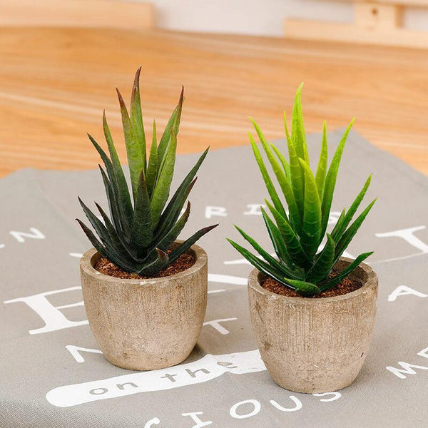 Artificial Potted Plant Fake Greenery Realistic Fake Plants For Home And Office Decoration - CHALIER