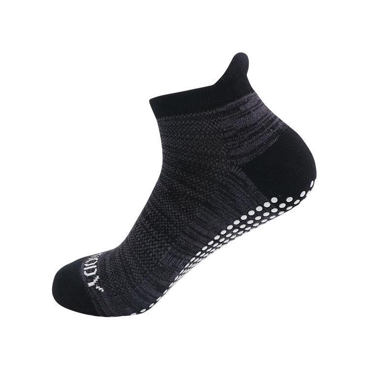 Mens Sports Socks  Professional Gymnasium Non Skid Breathable Low Ankle Socks - CHALIER
