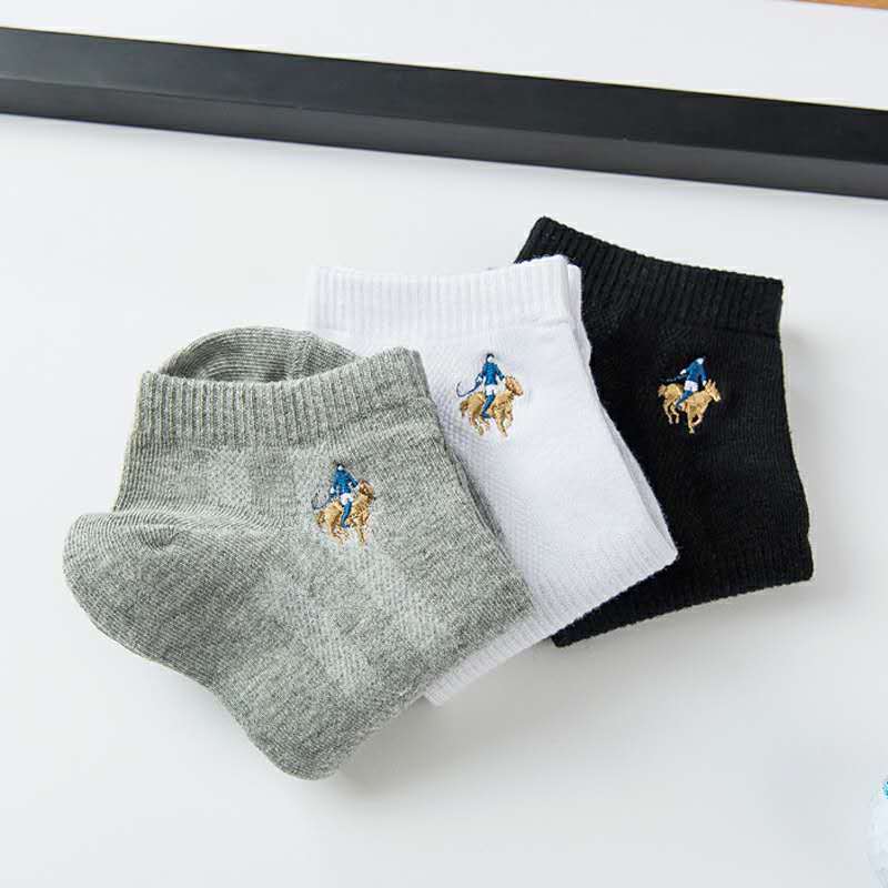 Men's Ankle Socks Cotton 4 Pack