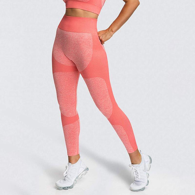 Womens Lace-up Sports Padded Seamless Workout Bra Yoga Running Fitness Bras/Leggings/Suit - CHALIER