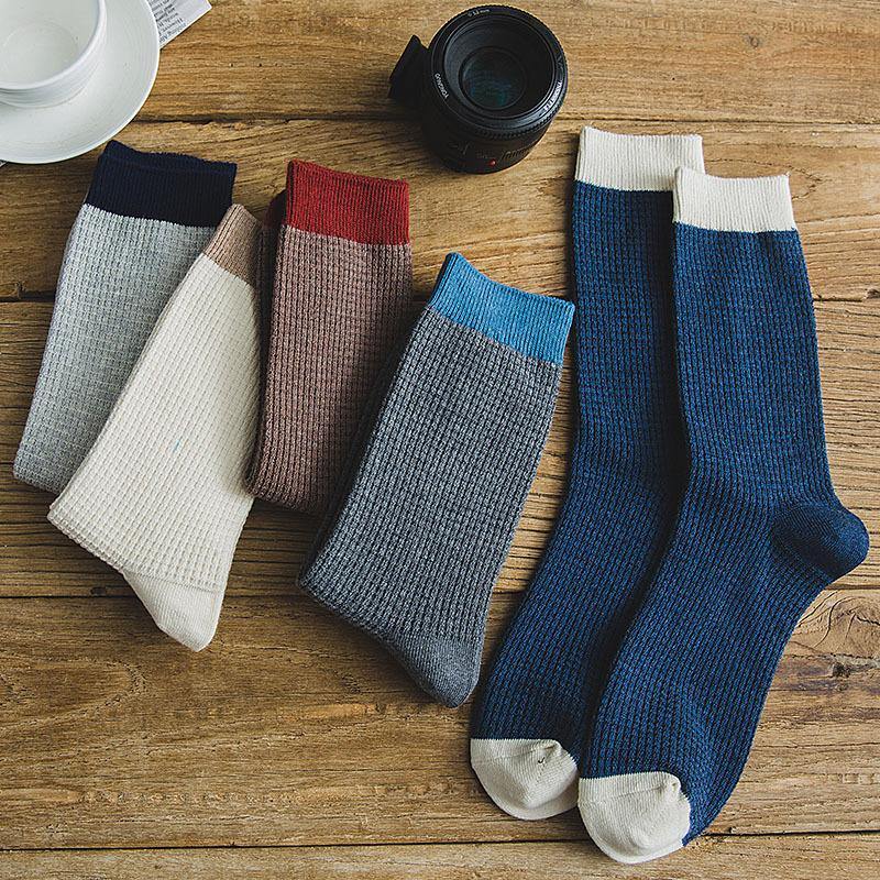 Chalier Men Knitted Socks Thicken and Warm 5 Pack - CHALIER