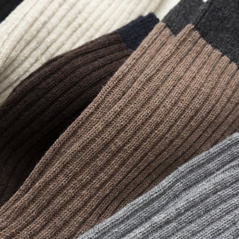 Chalier Mens Casual Crew Marle Cushioned Socks