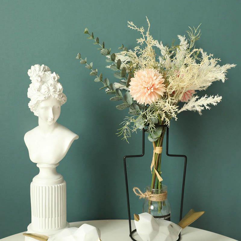 Artificial Flowers Fake Hand-Held Bouquets Home Decor Plants Artistic Bedroom Design - CHALIER