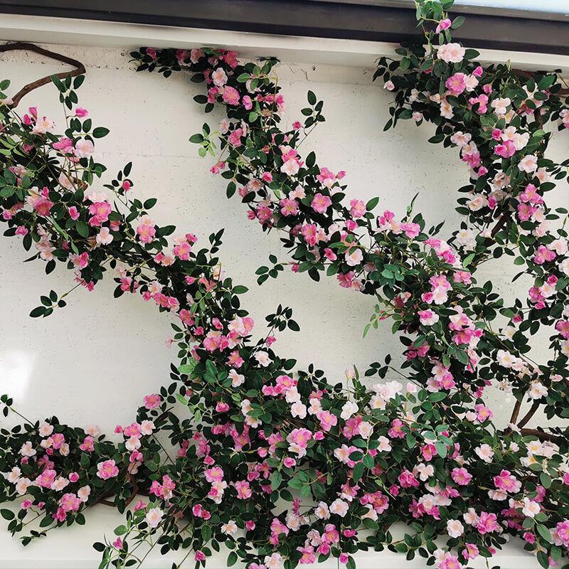 Artificial Flower Rattan Artificial Wall Hanging Rattan Decorative Fake Flower Rattan - CHALIER