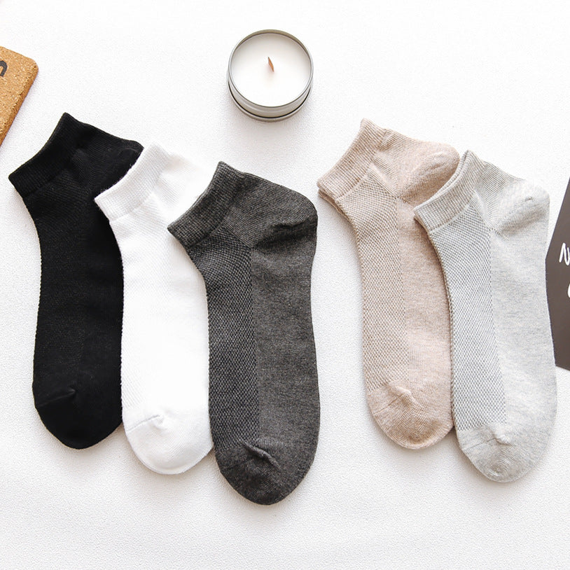 Men's Cotton Socks Casual 5 Pack