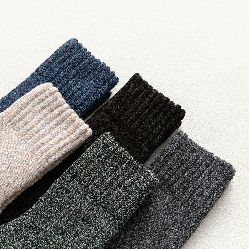 Chalier Mens Casual Crew Cushioned Socks