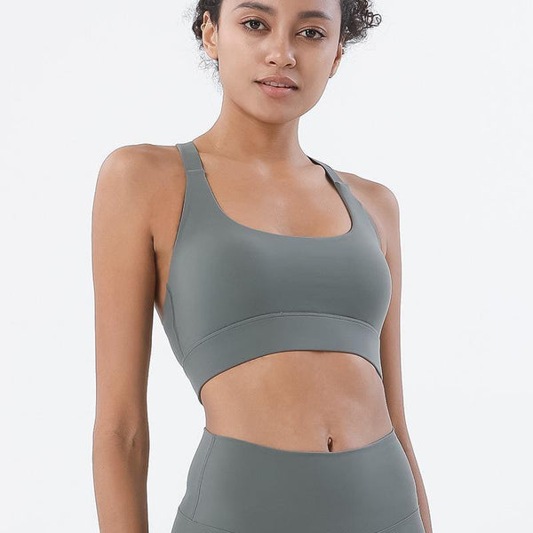 Women Sports Bra Beauty Back Seamless Bra Yoga Running Bra&Pants - CHALIER