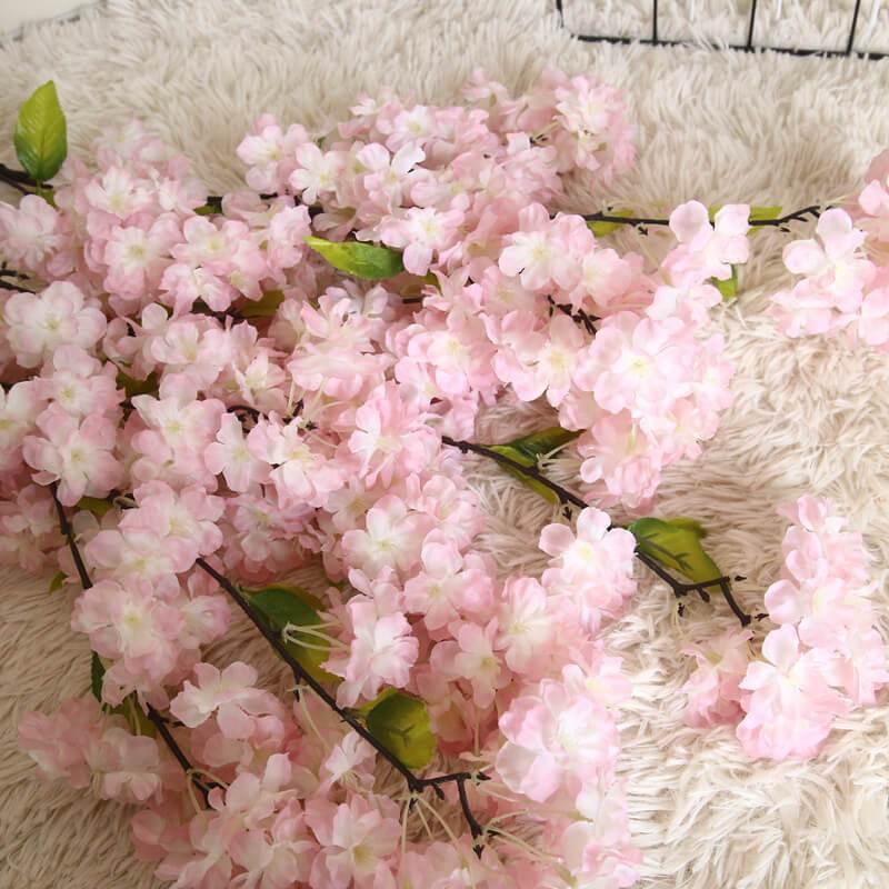 Artificial Flower Artificial Cherry Blossom Indoor Wall Wedding Decoration - CHALIER