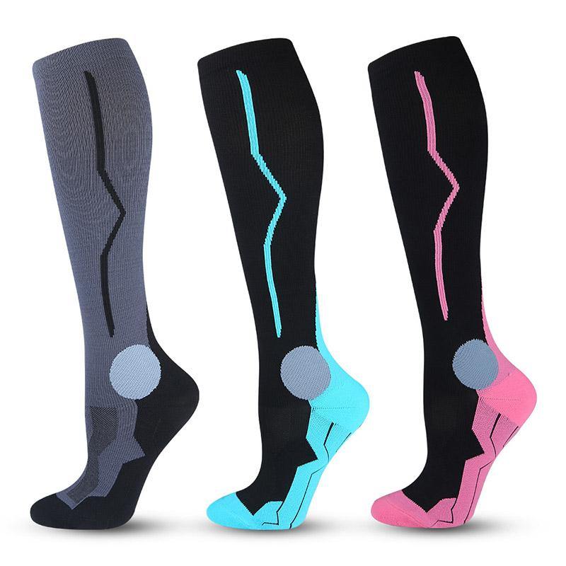 Compression Socks for Men and Women Stretch Sports Gym Socks Unisex Stockings - CHALIER