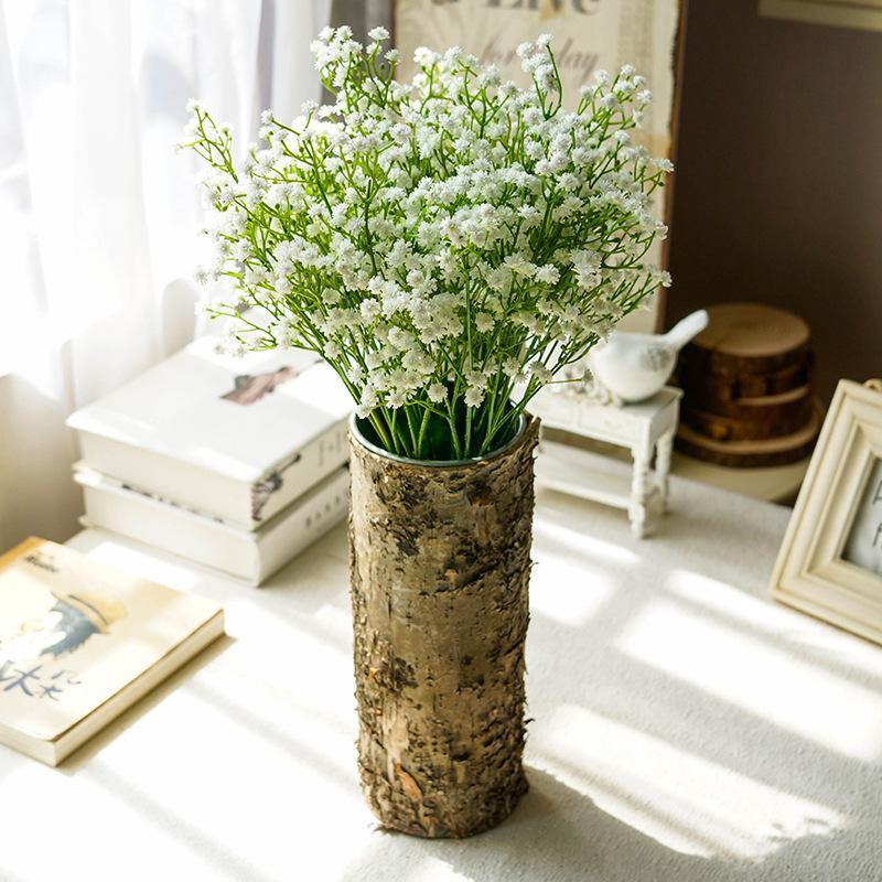 Artificial Silk Gypsophila Fake Flowers Real Touch Bouquets Plants for Wedding Party Home  Decoration  Gift - CHALIER
