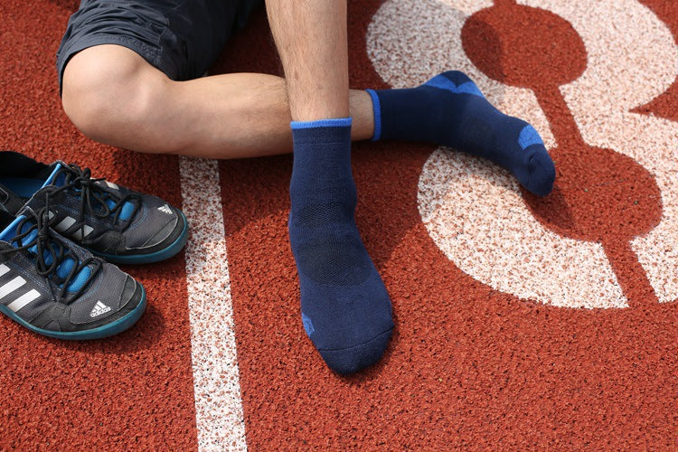 Chalier Men Towel Sports Socks 3 Pack