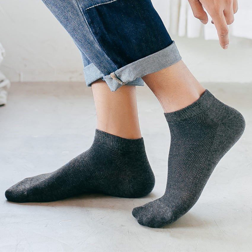 Men's Cotton Socks Casual 5 Pack