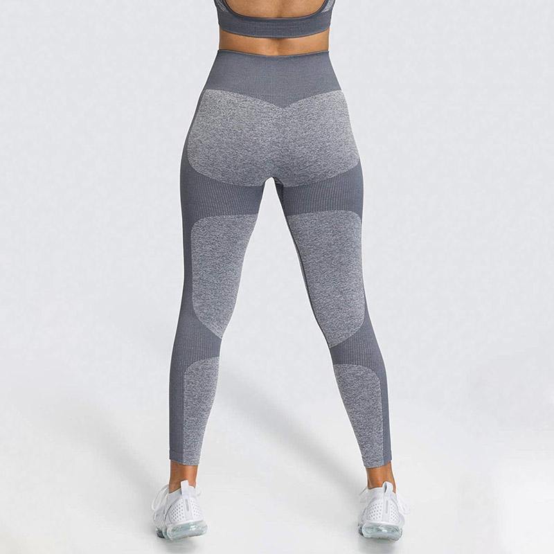 Womens Lace-up Sports Padded Seamless Workout Bra Yoga Running Fitness Bras/Leggings/Suit - CHALIER