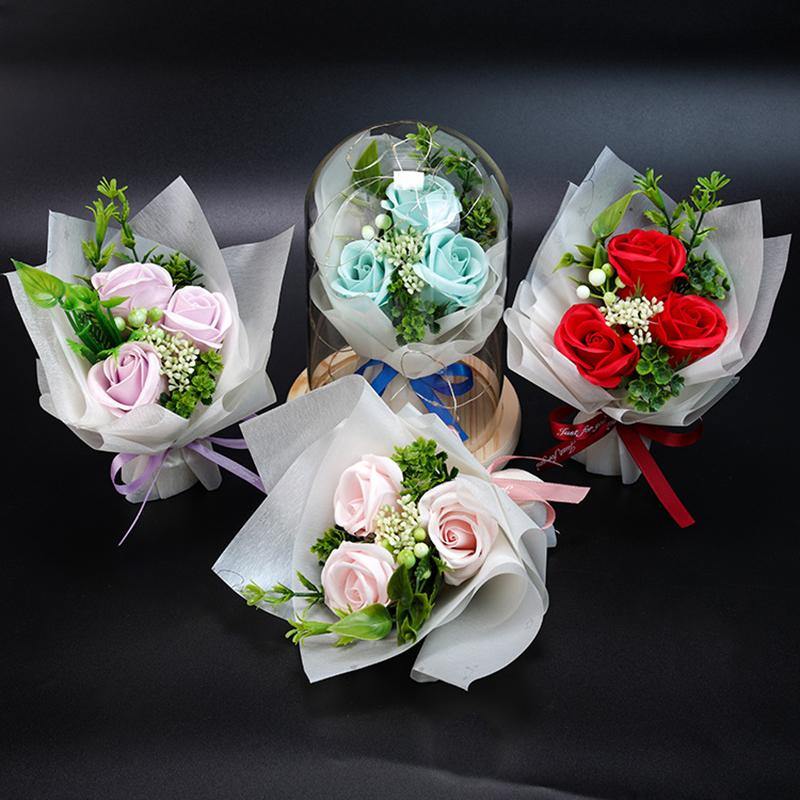 Forever Flowers Luxury Beauty Love Real Eternal Roses Gift for Women Birthday Anniversary - CHALIER