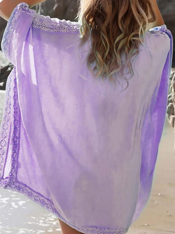 Women's Beach Swimsuits Bikini Oversized Cover Up Dress - CHALIER