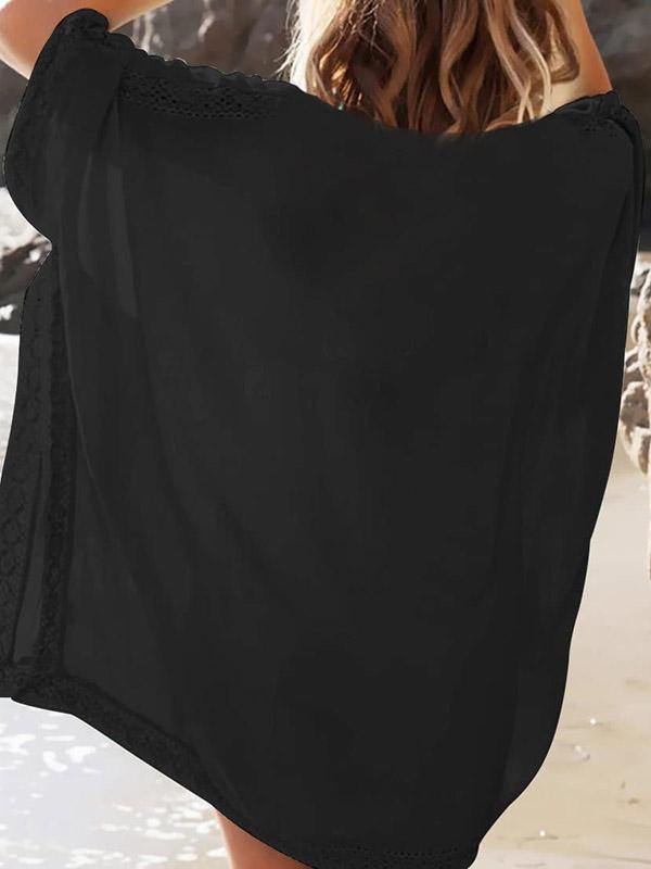 Women's Beach Swimsuits Bikini Oversized Cover Up Dress - CHALIER