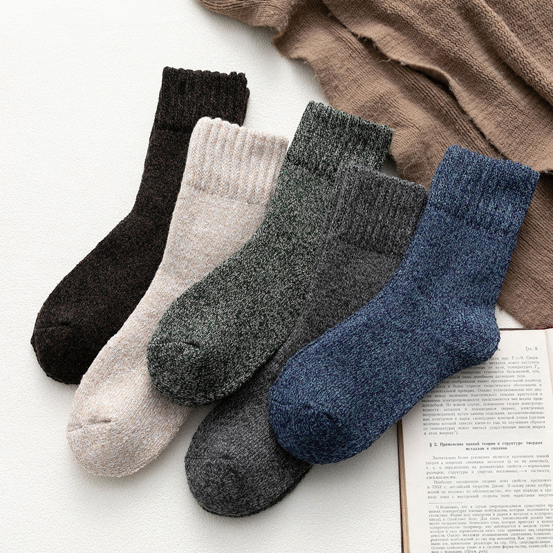 Chalier Mens Casual Crew Cushioned Socks