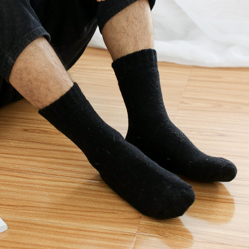 Men's Wool Socks Thicken 5 Pack