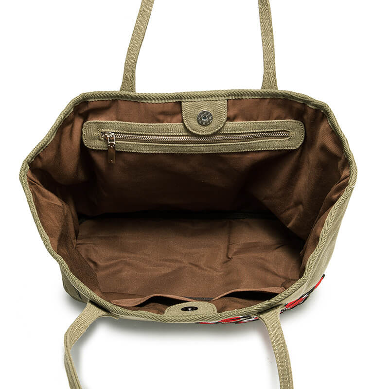 Women Printed Canvas Tote Bag