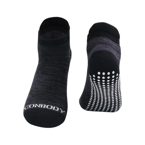 Mens Sports Socks  Professional Gymnasium Non Skid Breathable Low Ankle Socks - CHALIER