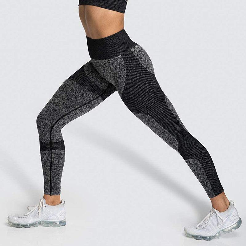 Womens Lace-up Sports Padded Seamless Workout Bra Yoga Running Fitness Bras/Leggings/Suit - CHALIER