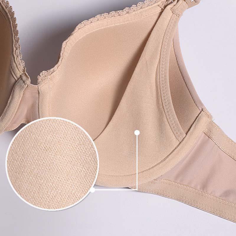Nursing Bra Ultra-thin Front Closure Large Size Feeding Mothers Bras Anti-sagging - CHALIER