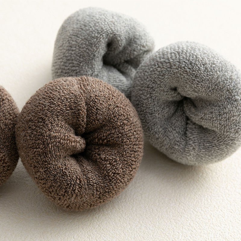 Chalier Mens Crew Casual Cushioned Socks