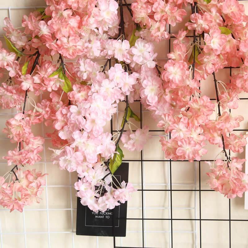 Artificial Flower Artificial Cherry Blossom Indoor Wall Wedding Decoration - CHALIER