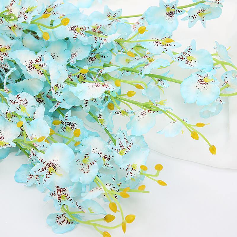 Artificial Phalaenopsis Bouquet Artificial Flower For Home Office Decoration Set 10 Branches - CHALIER