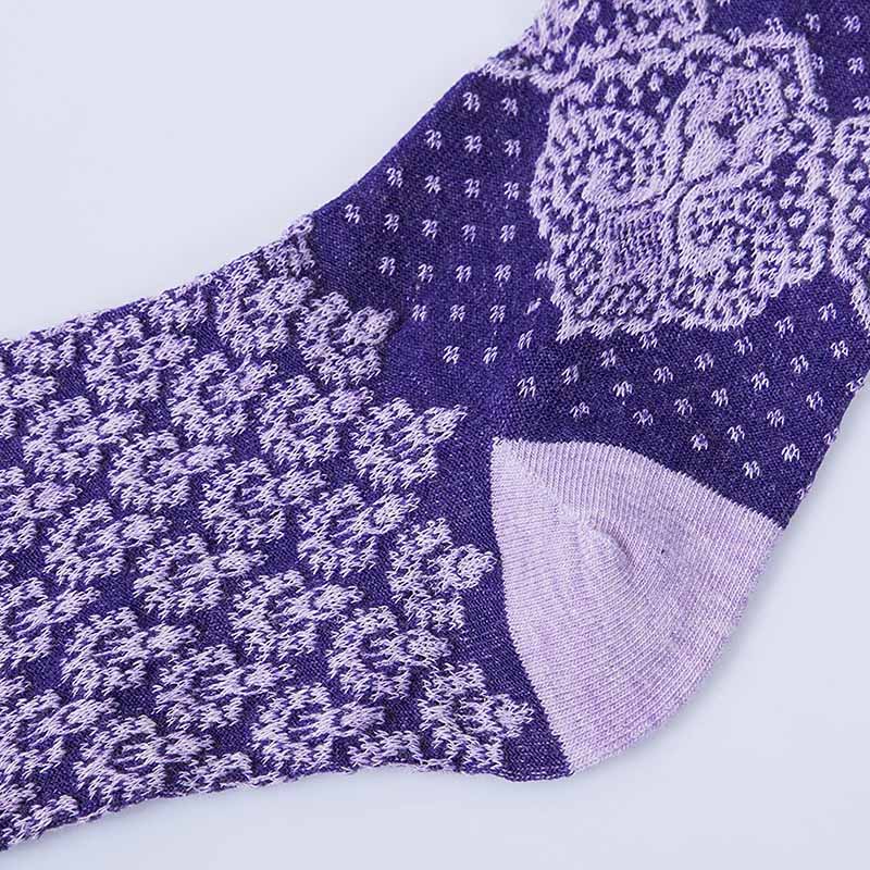 Womens Fun Socks Vintage Socks 5 Pairs Print Socks Gift