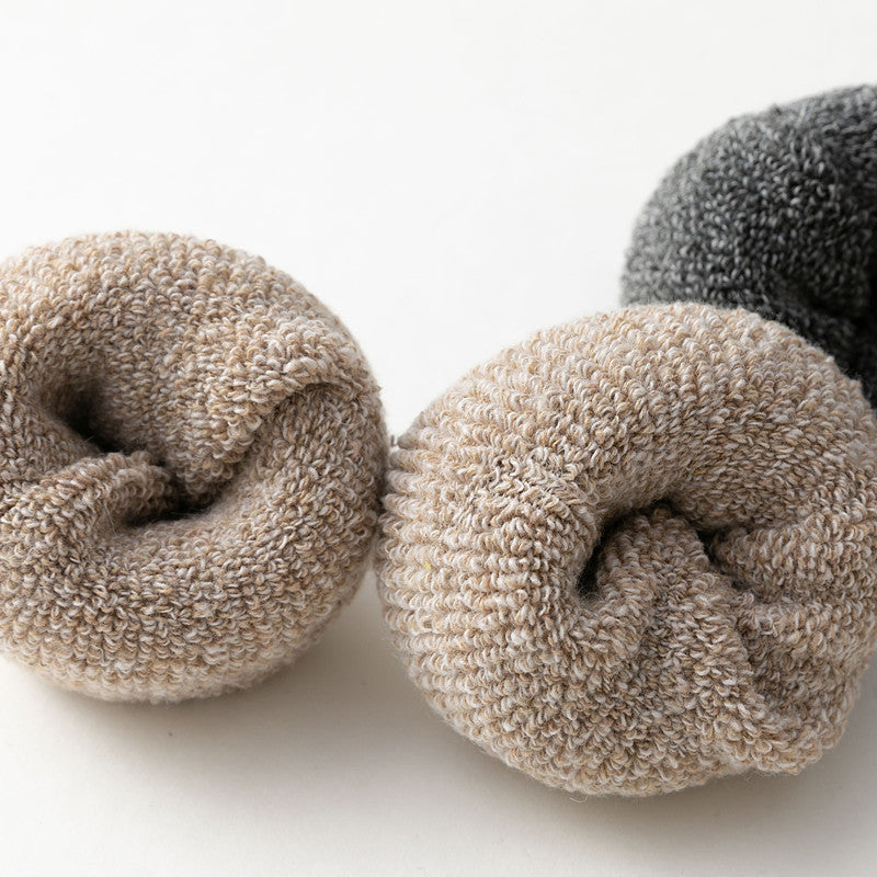 Chalier Mens Casual Crew Cushioned Color Matching Socks