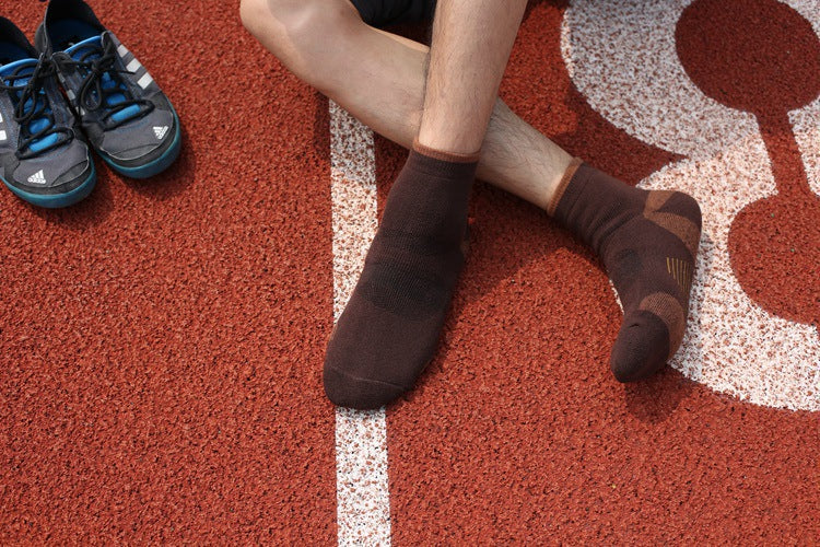 Chalier Men Towel Sports Socks 3 Pack