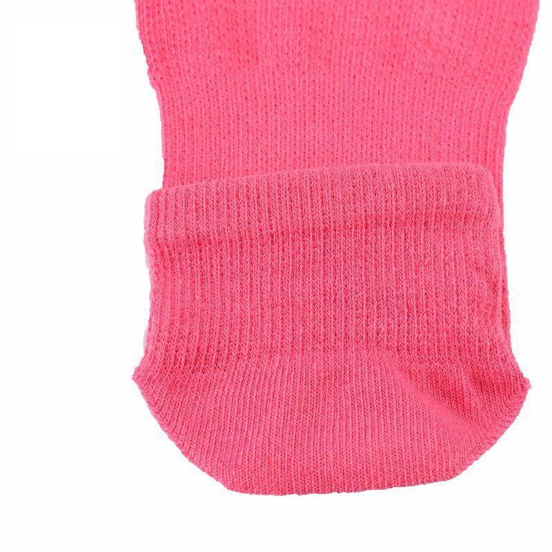 Womens Yoga Socks Solid Colors Fingerless Non-slip Sports Grip Socks - CHALIER