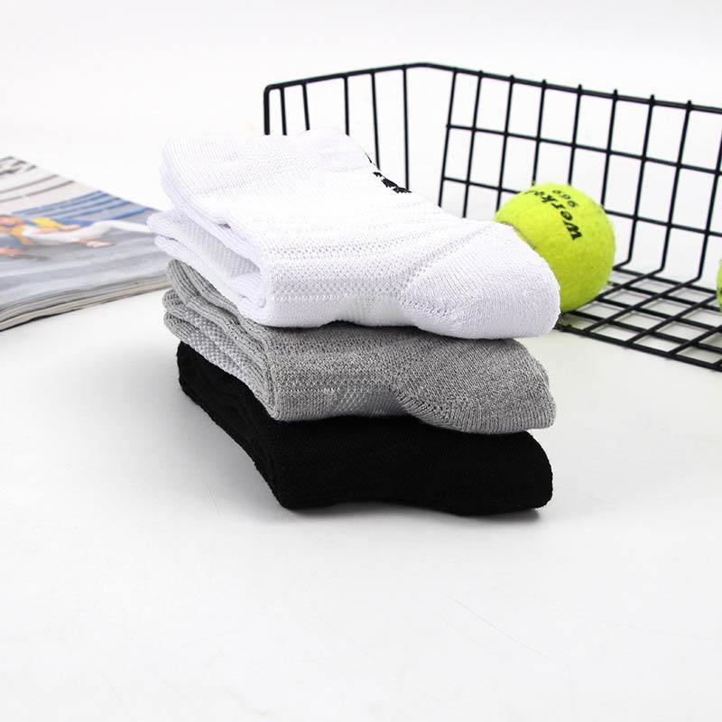 Mens Crew Athletic Elite Socks Set Outdoors Walking/Running/Hiking Socks Non-slip Absorbing Sweat Socks - CHALIER