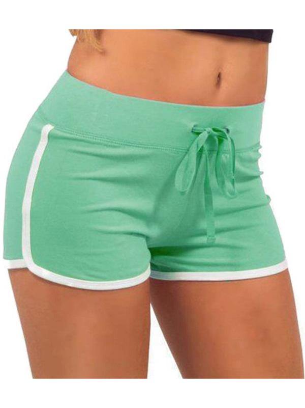 Women's Sports Sweat-absorbent Shorts Elastic Yoga Hot Pants - CHALIER