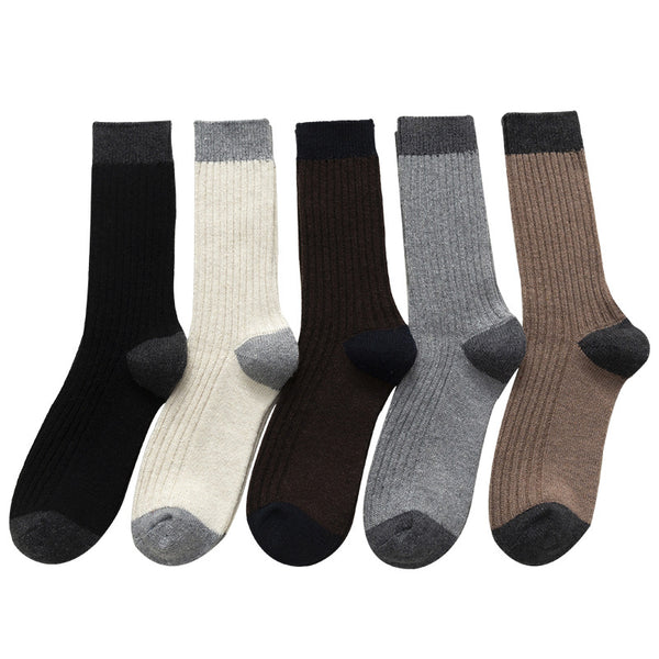 Chalier Mens Casual Crew Marle Cushioned Socks