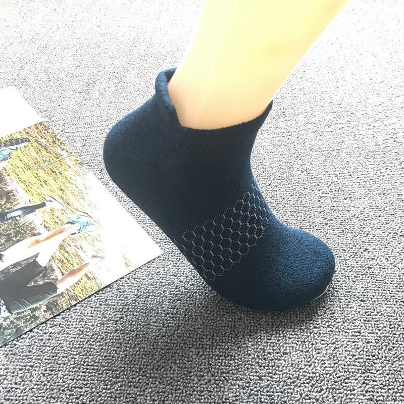 Mens Thickened Cotton Ankle Socks 3 Pairs - CHALIER