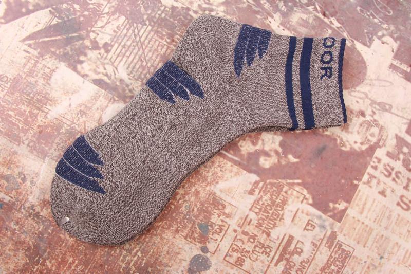 Chalier Men Athletic Socks Thicken for Hiking and Running 5 Pack - CHALIER