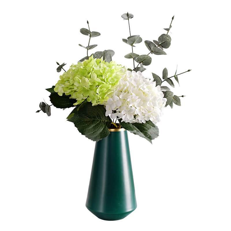 Artificial Hydrangea Fake Flowers Home Wedding Decoration Floral Ornaments - CHALIER