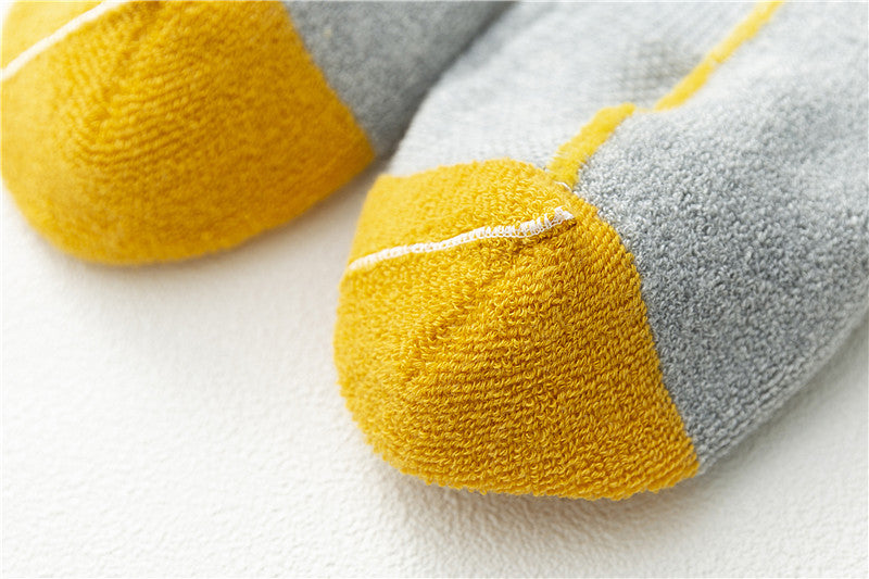 Chalier Men Outdoor Sports Socks Breathable 5 Pack