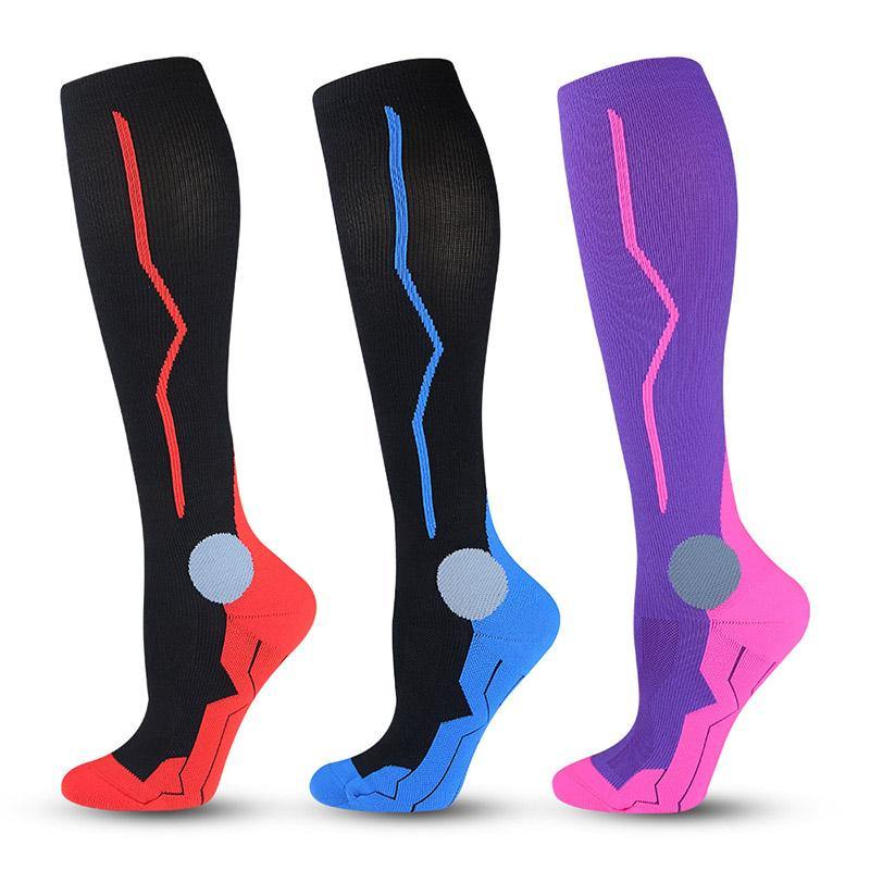 Compression Socks for Men and Women Stretch Sports Gym Socks Unisex Stockings - CHALIER