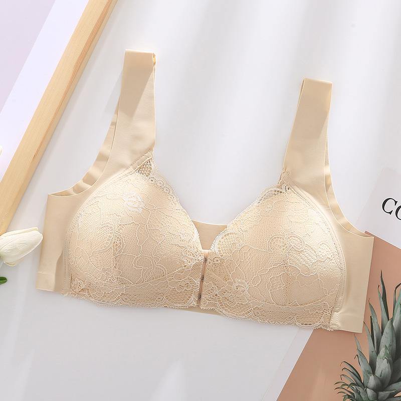 Womens Seamless Maternity Nursing Seamless Clip Down Soft Support Bra for Pregnancy Sleeping and Breastfeeding - CHALIER
