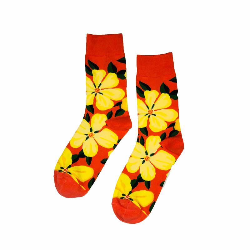 Funny Socks for Men Novelty Crazy Crew Dress Socks Cool Cute Animal Socks Set 6 Pair - CHALIER